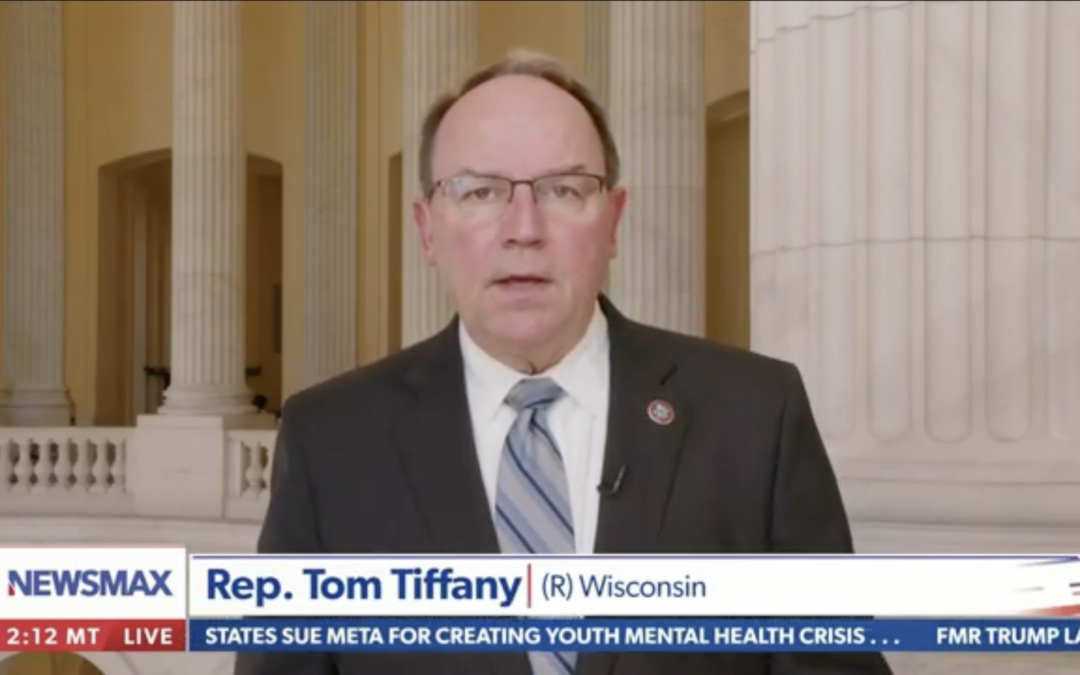 Rep. Tom Tiffany to Newsmax: This Is Obama’s ‘Third Term’